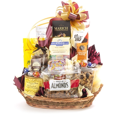 Sweet Baskets - Large Nutty Delivery 